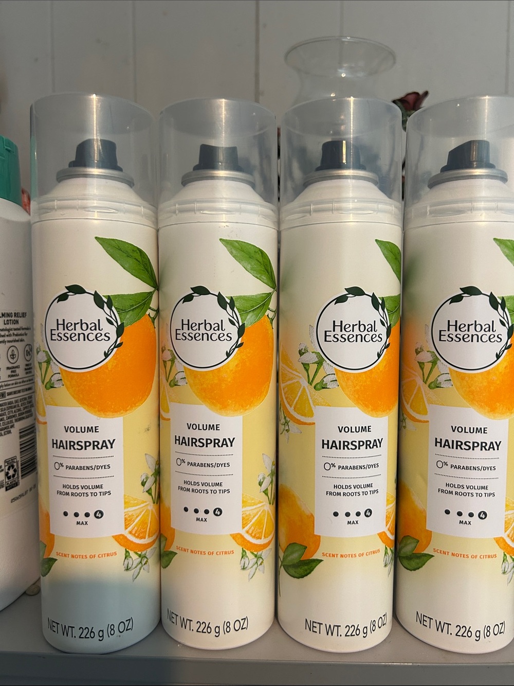 Herbal Essences Citrus Volume Hairspray - bundle of 4